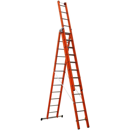 drabina 3 elementowa 3x12 CAGSAN z włokna szklanego 1.png