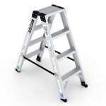 Drabina aluminiowa dwustronna Cagsan EVEREST PRO 2x4 3.0m
