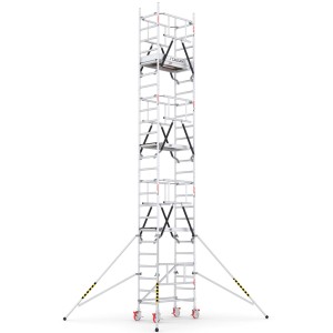 Rusztowanie aluminiowe jezdne CAGSAN ProTube Solo 60x120cm 8.50m