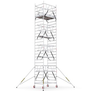 Rusztowanie aluminiowe jezdne CAGSAN ProTube 120x180cm 9.40m