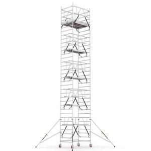 Rusztowanie aluminiowe jezdne CAGSAN ProTube 120x180cm 11.50m