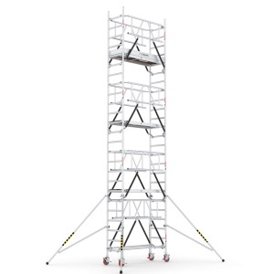Rusztowanie aluminiowe jezdne CAGSAN ProTube 60x180cm 8.50m