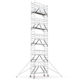 Rusztowanie aluminiowe jezdne CAGSAN ProTube 60x240cm 10.60m