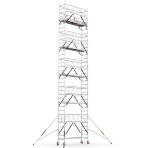 Rusztowanie aluminiowe jezdne CAGSAN ProTube 60x240cm 11.50m