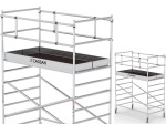 Rusztowanie aluminiowe jezdne BRIKS ProTube-L4 4.30m
