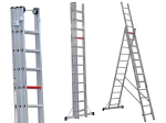 Drabina aluminiowa przemysłowa Cagsan 3x12 12+12+12 10,00m