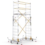 Rusztowanie aluminiowe  jezdne BRIKS TeleSafe S004XS 4,75m