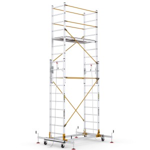 Rusztowanie aluminiowe  jezdne BRIKS TeleSafe S005XS 5,85m