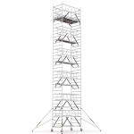Rusztowanie aluminiowe jezdne CAGSAN ProTube-LN 120x240cm 12.70m