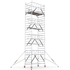 Rusztowanie aluminiowe jezdne CAGSAN ProTube-LN 120x240cm 9.40m