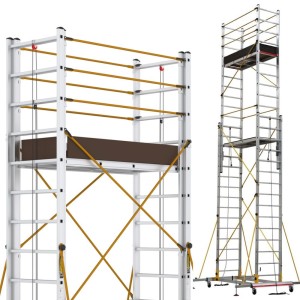 Rusztowanie aluminiowe  jezdne CAGSAN TeleSafe S007XL 7.25m